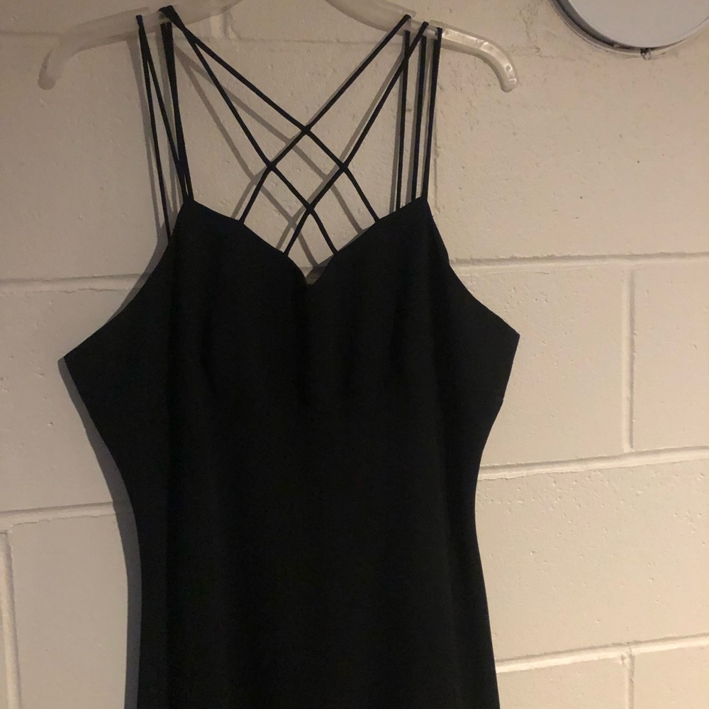 Black party dress